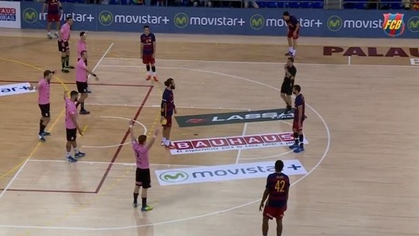 Barcelona hentbol takımı kayıpsız