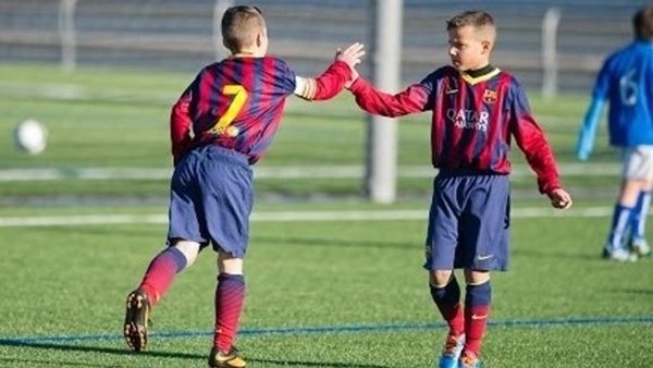 La Masia'da gol şov