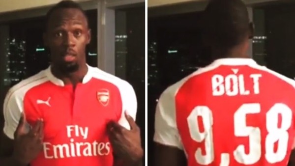 Bolt iddiayı kaybetti formayı giydi...