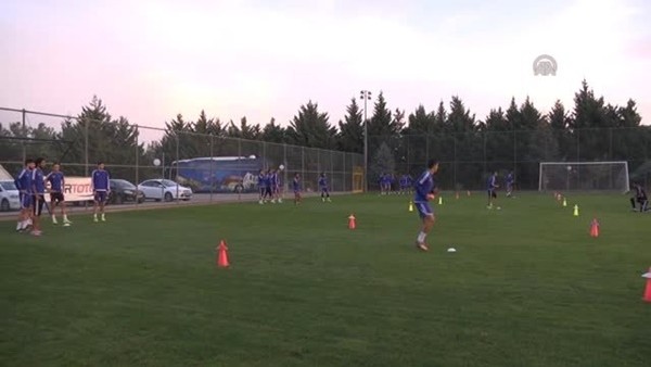 Gaziantep Büyükşehir Belediyespor'da neşeli idman