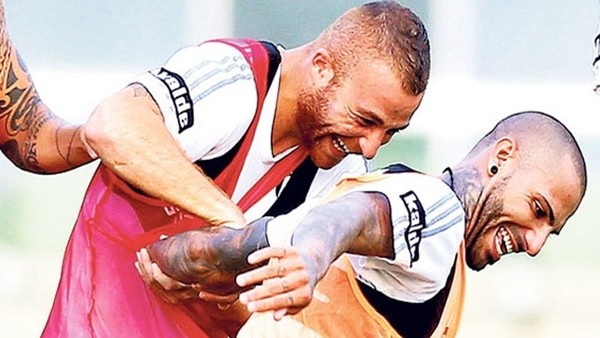 Quaresma ile Gökhan Töre'nin keyfi yerinde