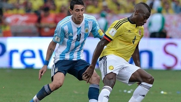 Kolombiya 0-1 Arjantin - Maç Özeti (17.11.2015)