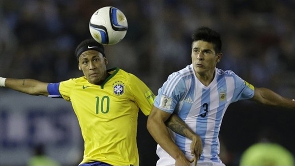 Arjantin 1-1 Brezilya - Maç Özeti (14.11.2015)