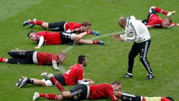 Bayern Münih'li oyuncuların komik anları!