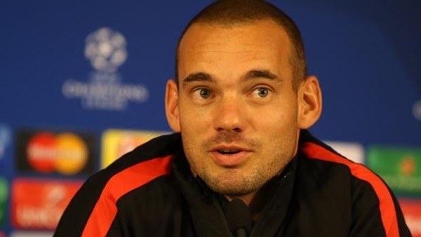 Sneijder: 'Şansımız devam ediyor'