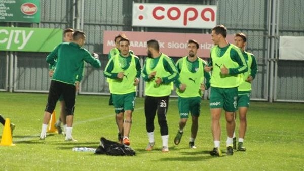 Bursaspor, Akhisar Belediyespor maçı hazırlıklarını sürdürdü