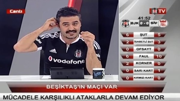 Oğuzhan attı BJK TV spikeri coştu