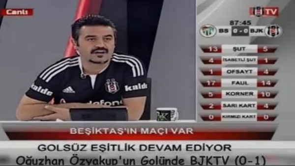 Oğuzhan attı, BJK TV spikeri coştu!