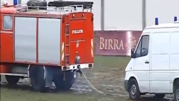 Futbol maçında ambulans skandalı