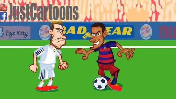 El Clasico'ya damga vuran animasyon