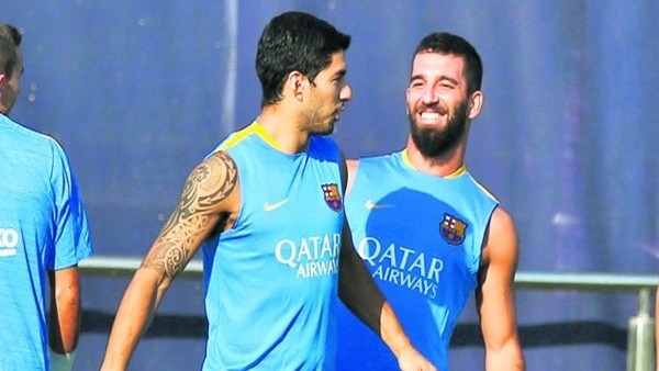 Arda'dan Suarez'e sert müdahale