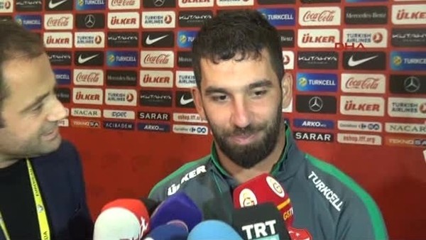 Arda Turan, Yunanistan maçı sonrası konuştu