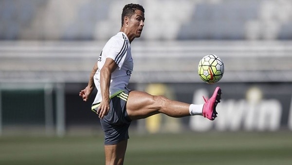Cristiano Ronaldo tek başına çalışıyor