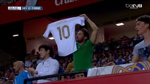 Real Madrid'li taraftarın Messi sevgisi!