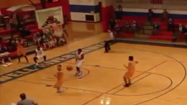 Smacı kaçırdı potayı kırdı