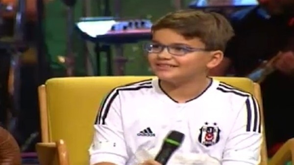 Minik Muhammed canlı yayında ders verdi