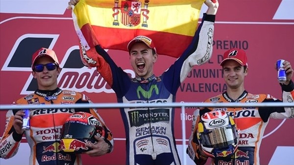 MotoGP'de şampiyon Lorenzo