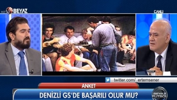 ROK'un Mustafa Denizli sevinci! Stüdyoyu birbirine kattı..