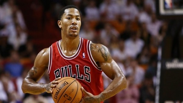 Derrick Rose, Zach Lavine'i bakkala gönderdi