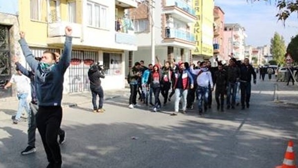 İzmir derbisinde olaylar çıktı