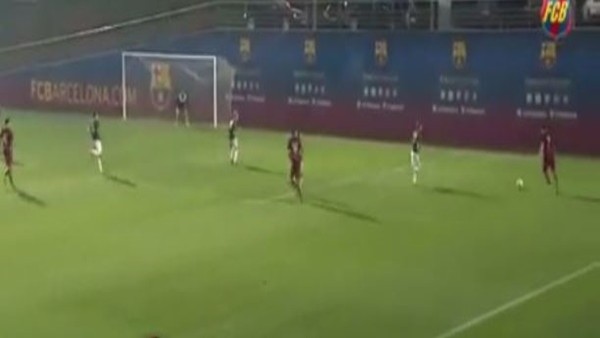 Efsanenin oğlundan harika gol