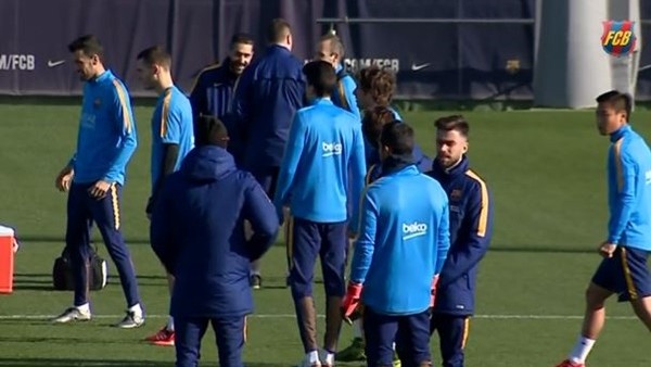 Barcelona'da Deportivo maçı hazırlıkları