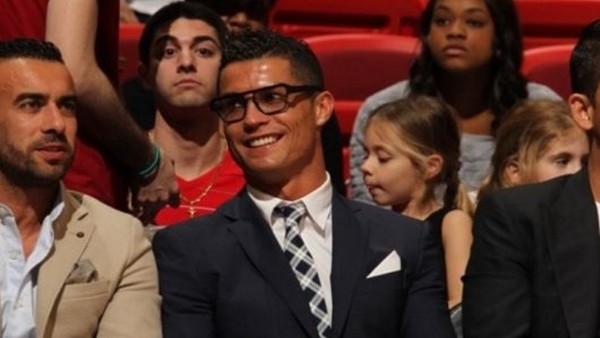 Ronaldo NBA maçında