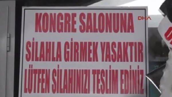 'Trabzonspor kongresine silahla girmek yasaktır'