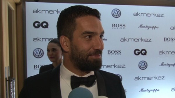 Arda Turan'a Yılın Adamı Ödülü verildi