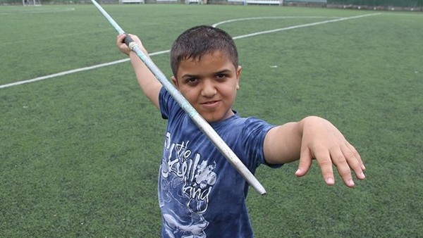 Spordaki başarısı boyundan büyük