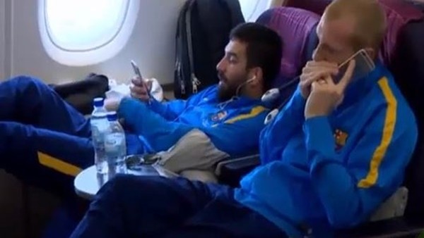 Barcelona uçan otelle gitti