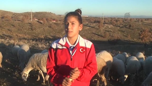 Çoban kız Balkan şampiyonu oldu