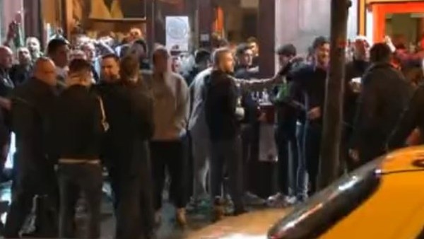 Celtic taraftarı olay çıkarttı