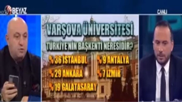 Türkiye'nin başkentine Galatasaray dediler
