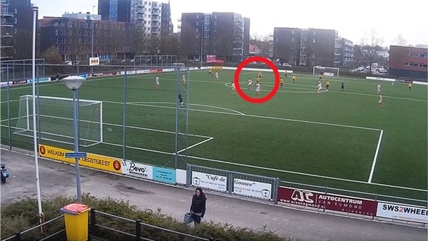 16'lık genç futbol tarihinin en erken golllerinden birisini attı