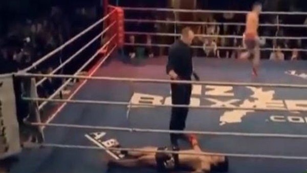 En ilginç nakavt! Rezil oldu...