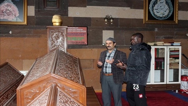 Kamerunlu futbolcular Ağrı'yı sevdi