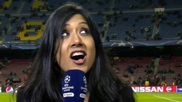 Canlı yayında olduğunu unutunca...