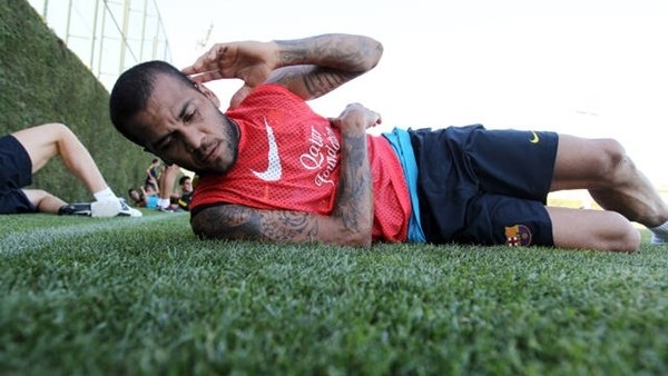 Daniel Alves'in spor aşkı