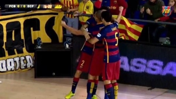 Barcelona Futsal takımından harika goller