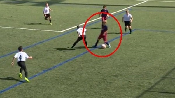 Genç Barcelonalı'dan enfes gol!