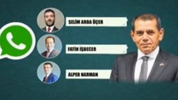 Dursun Özbek: 'Whatsapp kullanmıyorum'