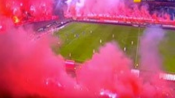 Stadı cehenneme çevirdiler