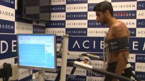 Aras Özbiliz sağlık kontrolüne girdi