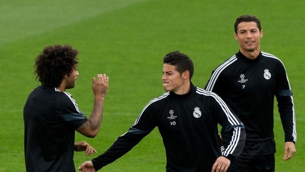 Ronaldo'dan James Rodriguez taklidi