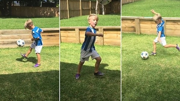 6 yaşında devleri peşine taktı