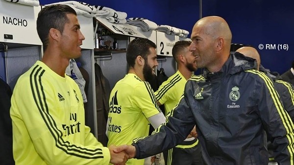 Zidane ilk idmanına çıktı