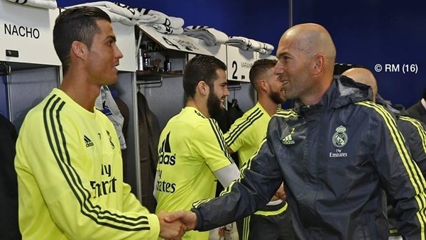 Zidane ilk idmanına çıktı