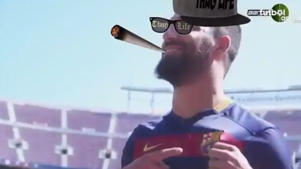 Arda Turan'dan thug life!