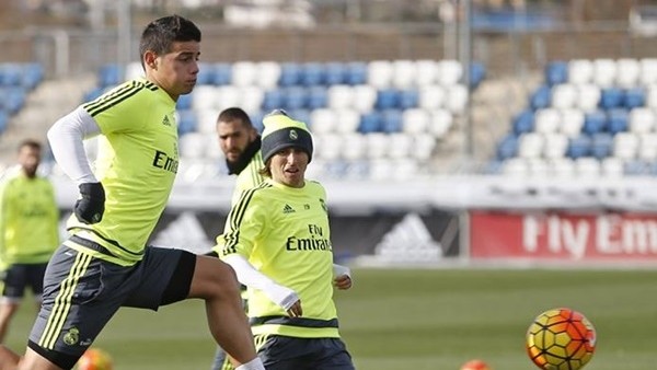 Real Madrid'ten gözdağı gibi antrenman